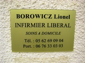 Infirmier Lionel BOROWICZ Viella