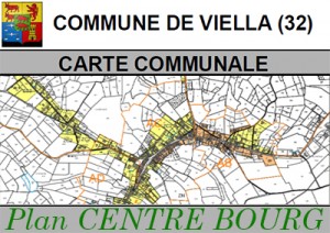 Carte Communale Viella BOURG